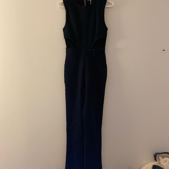 WeWoreWhat Jumpsuit 2 - stretchy dark denim - Picture 5 of 5